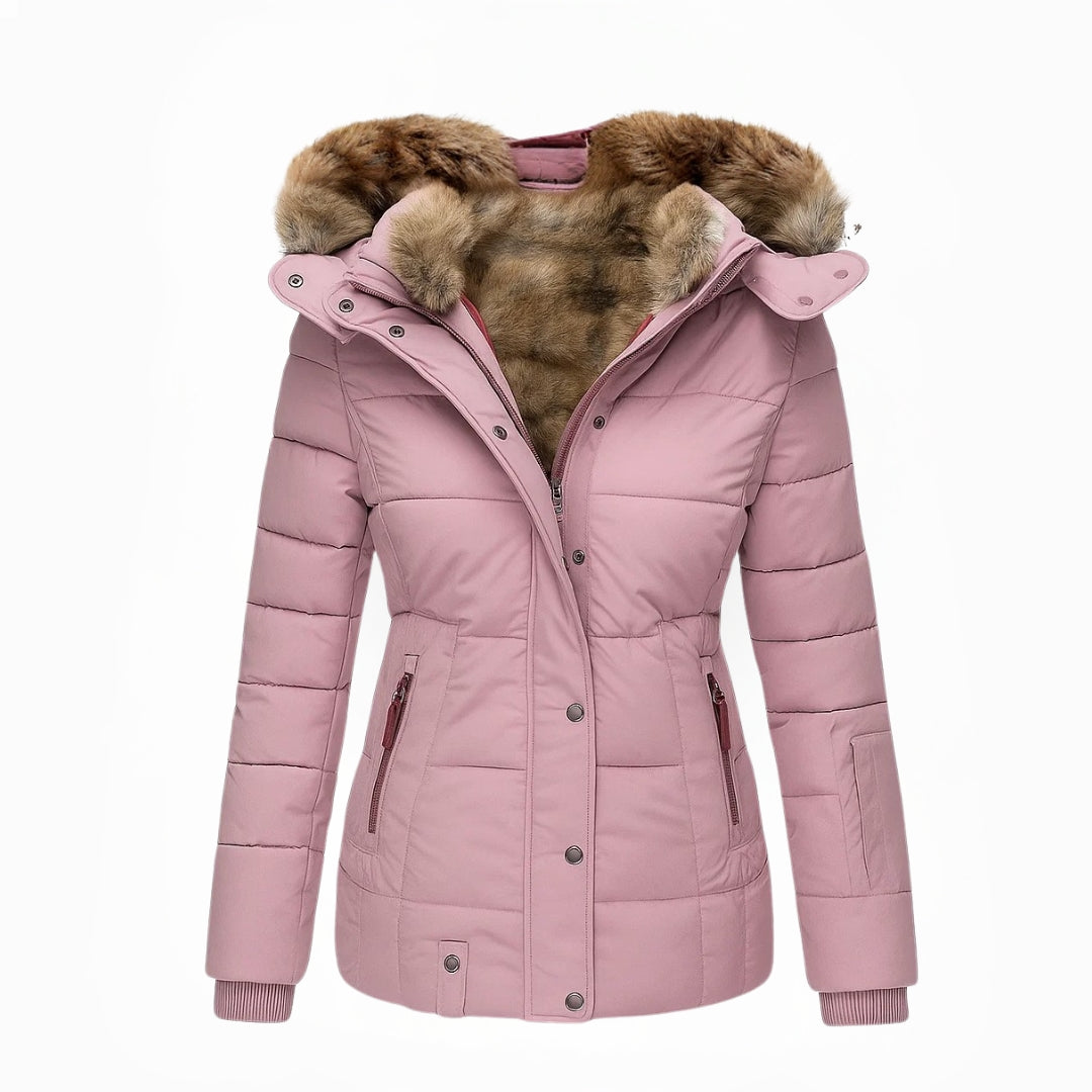 CHELSEA™ | Winter coat with fur