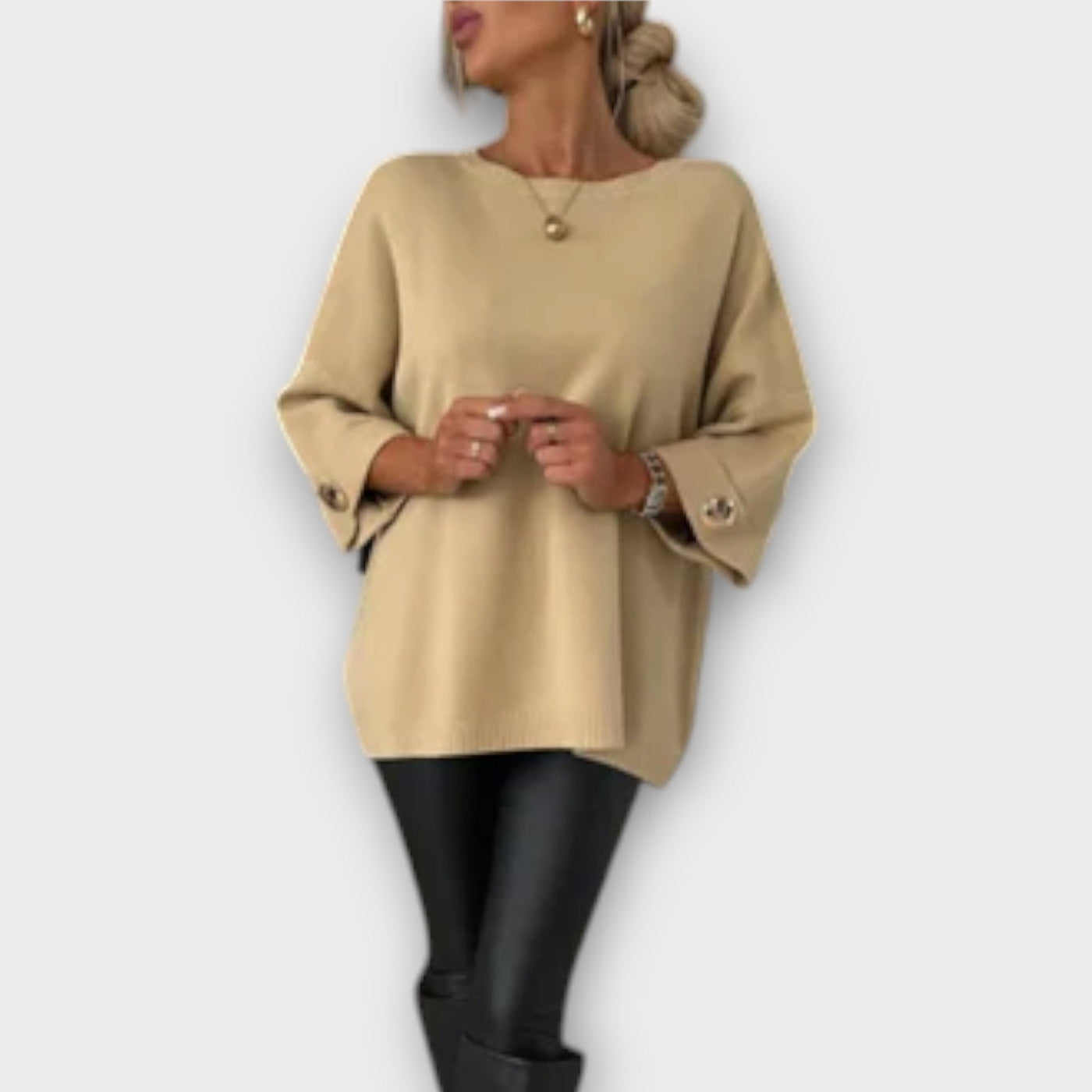 Isabella - Elegant Knitted Blouse