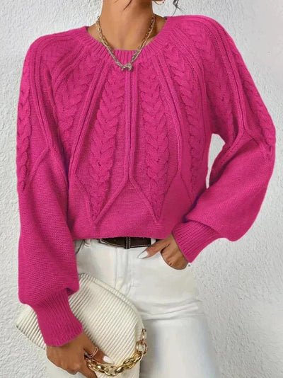 Agnese | Chic Twisted Knit Jumper