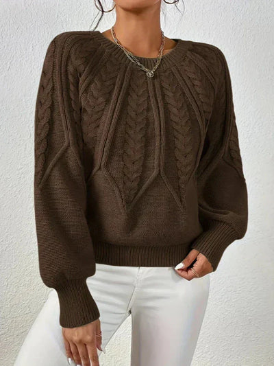 Agnese | Chic Twisted Knit Jumper