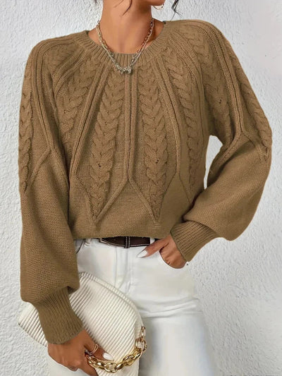 Agnese | Chic Twisted Knit Jumper