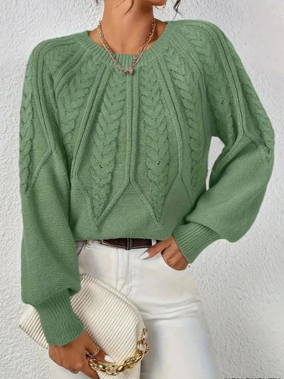 Agnese | Chic Twisted Knit Jumper
