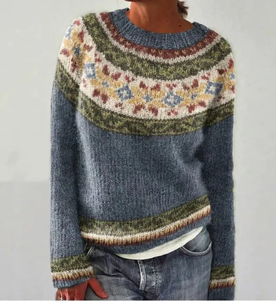 Flavia | Retro Autumn Sweater