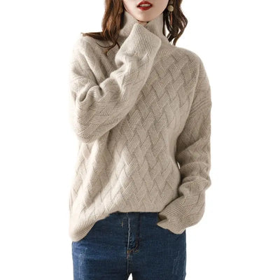 Feliciana | High Neck Knit Jumper