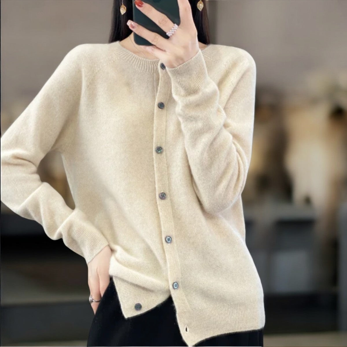 Mirella | Comfortable Cardigan with Buttons