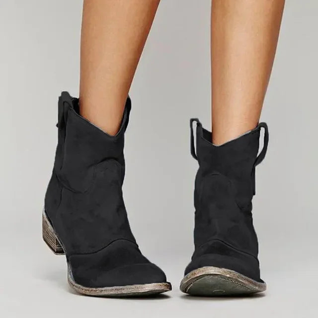 ELARA | Vintage Ankle Boots