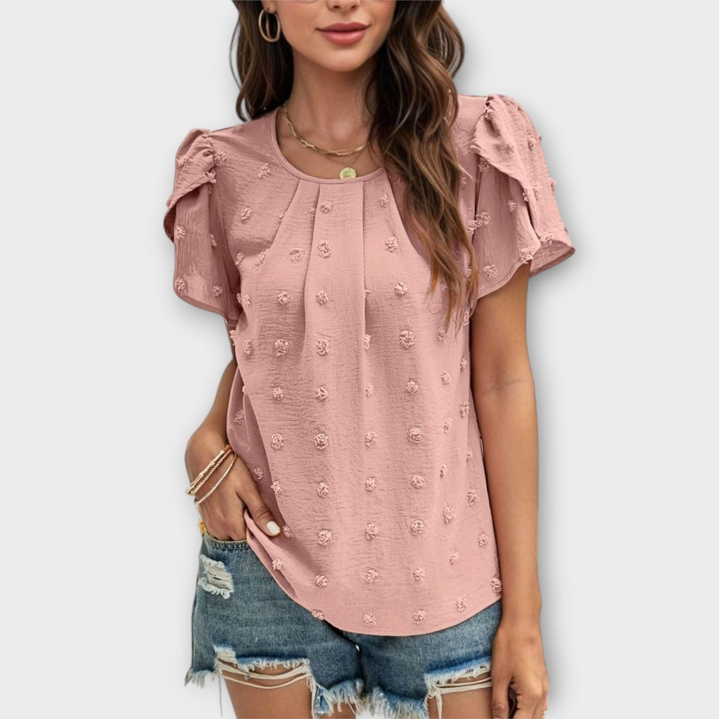 Charlotte – The Perfect Polka Blouse