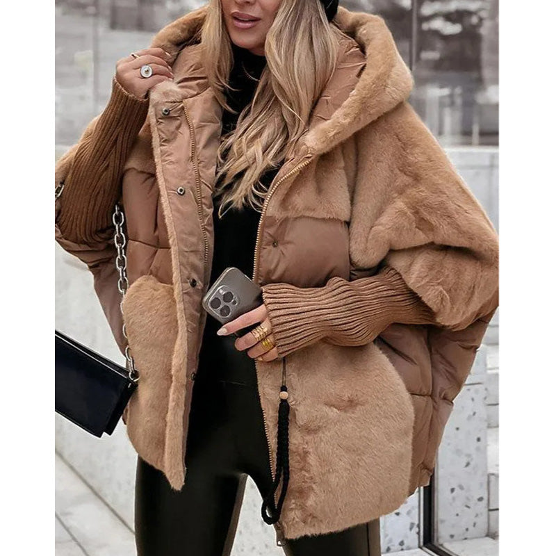 EMILY | Patchwork Puffer Coat