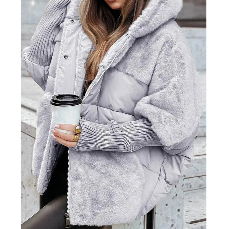 EMILY | Patchwork Puffer Coat