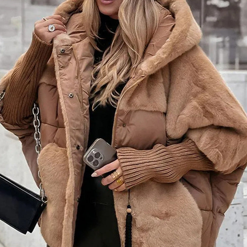 EMILY | Patchwork Puffer Coat